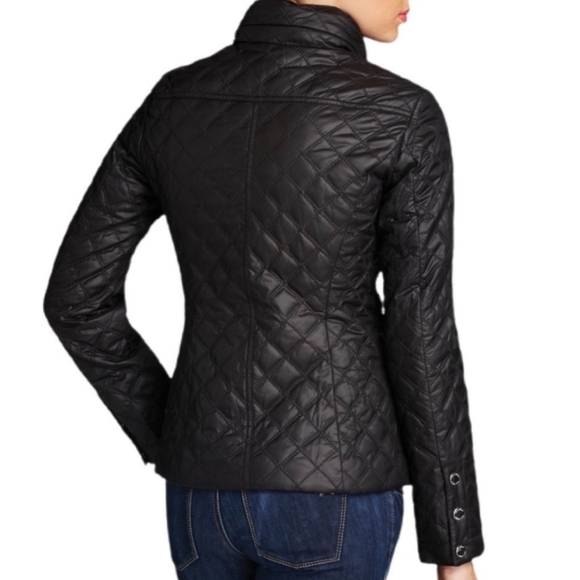 Laundry by Shelli Segal quilted balck puffer coat - Picture 2 of 9